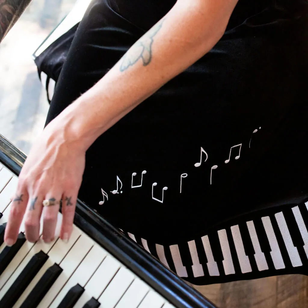 Adult Piano Skirt with Pockets