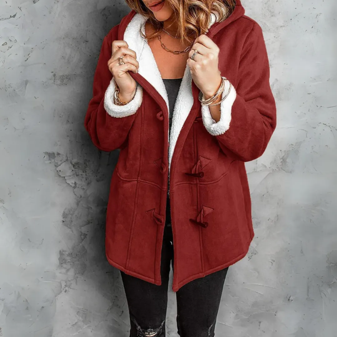 Amanda - Stylish Fur Lined Coat