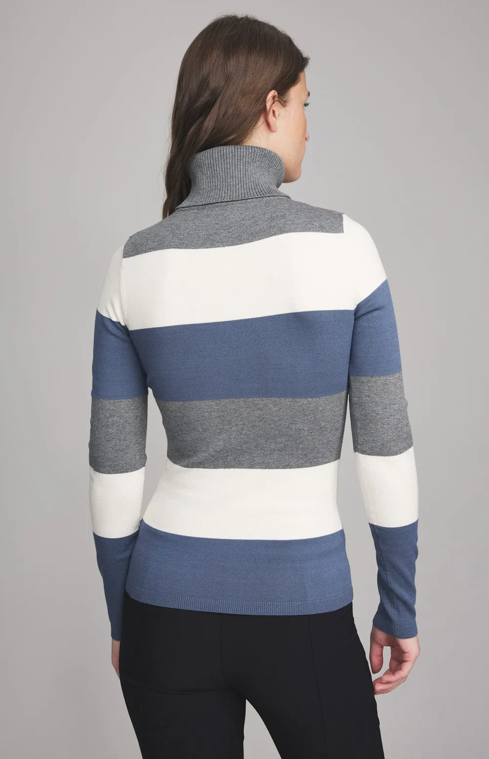 Avery Sweater | Heather Blue