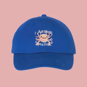 Axolotl MAKE Original Royal Blue Chino Cap KIDS