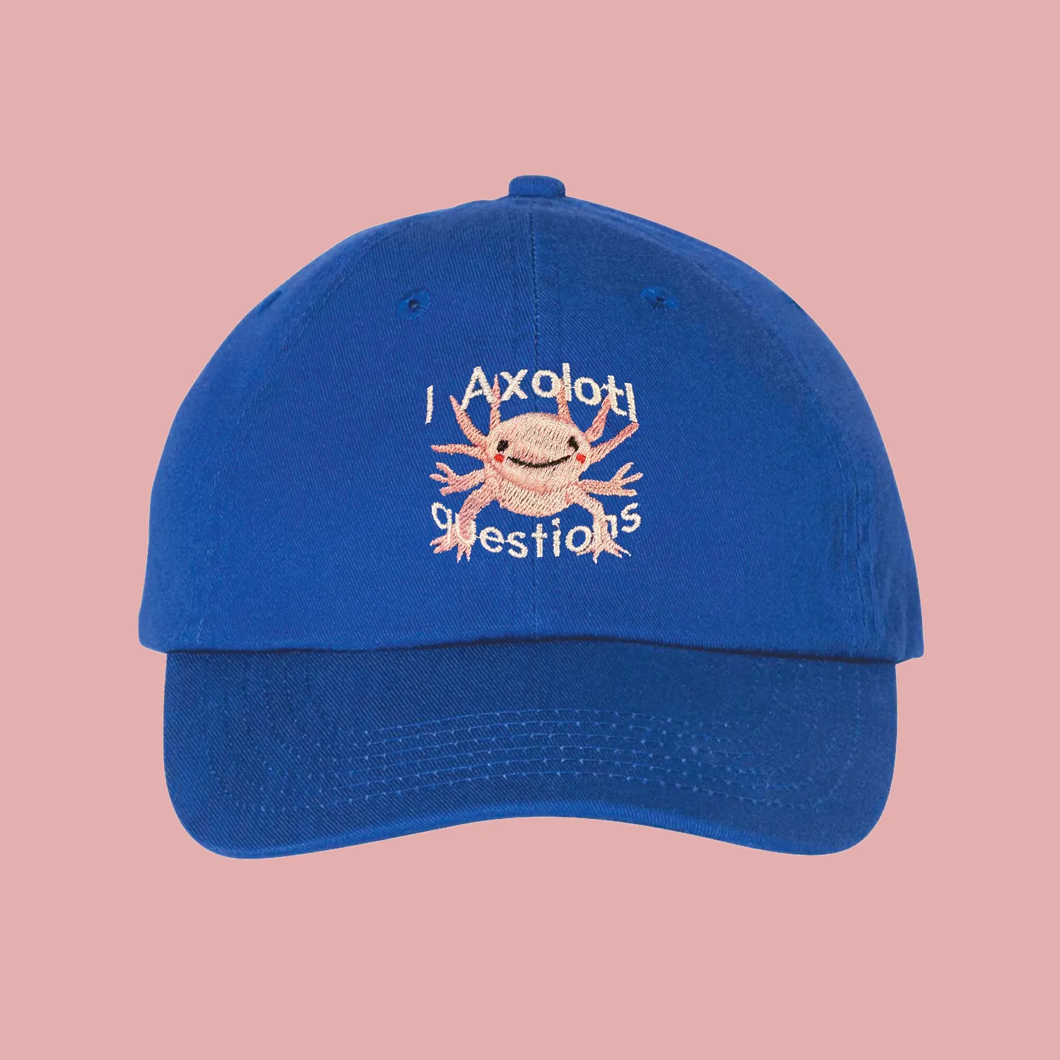 Axolotl MAKE Original Royal Blue Chino Cap KIDS