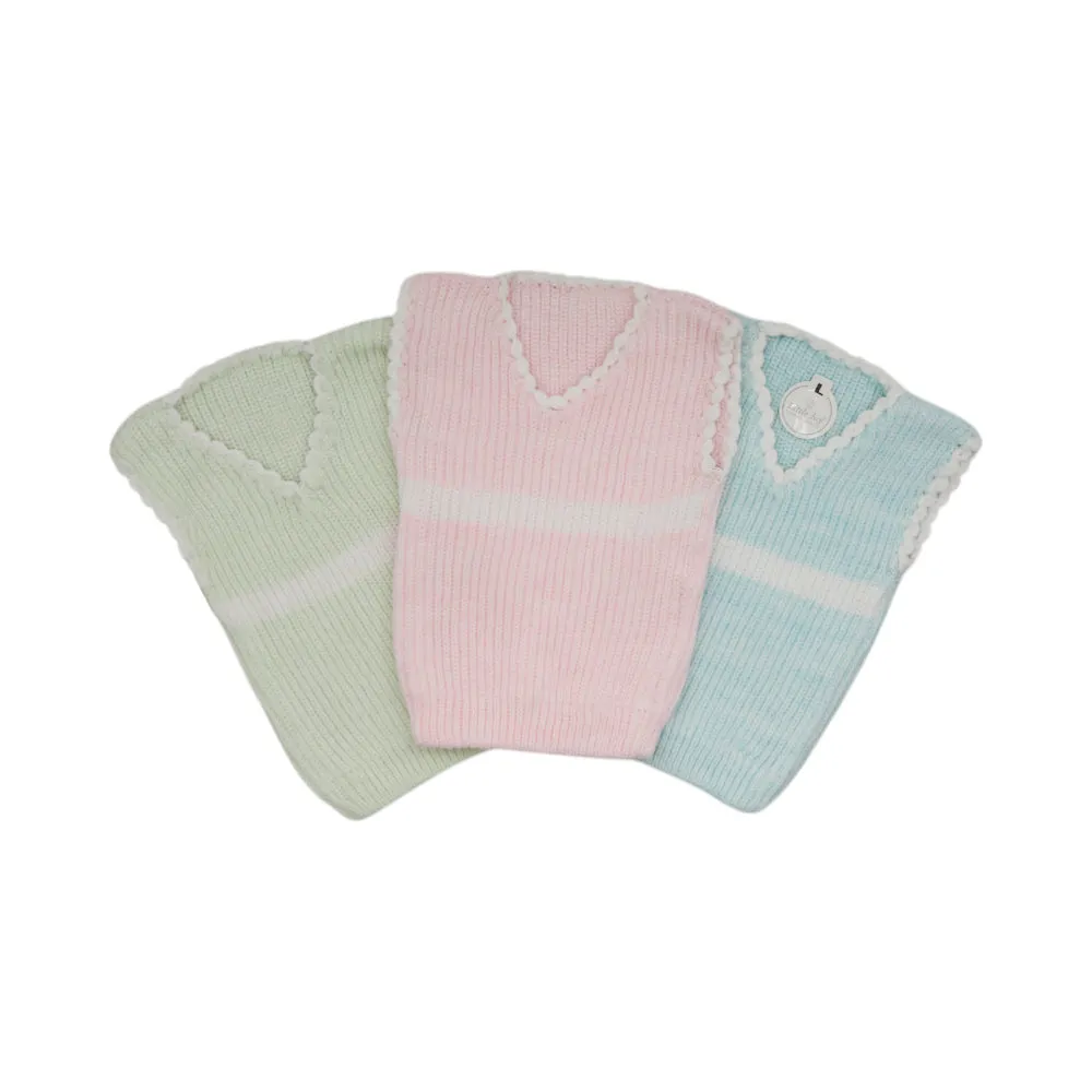 BABY WOOLEN VEST V-NECK SPECIAL COLOR LARGE MZW-24