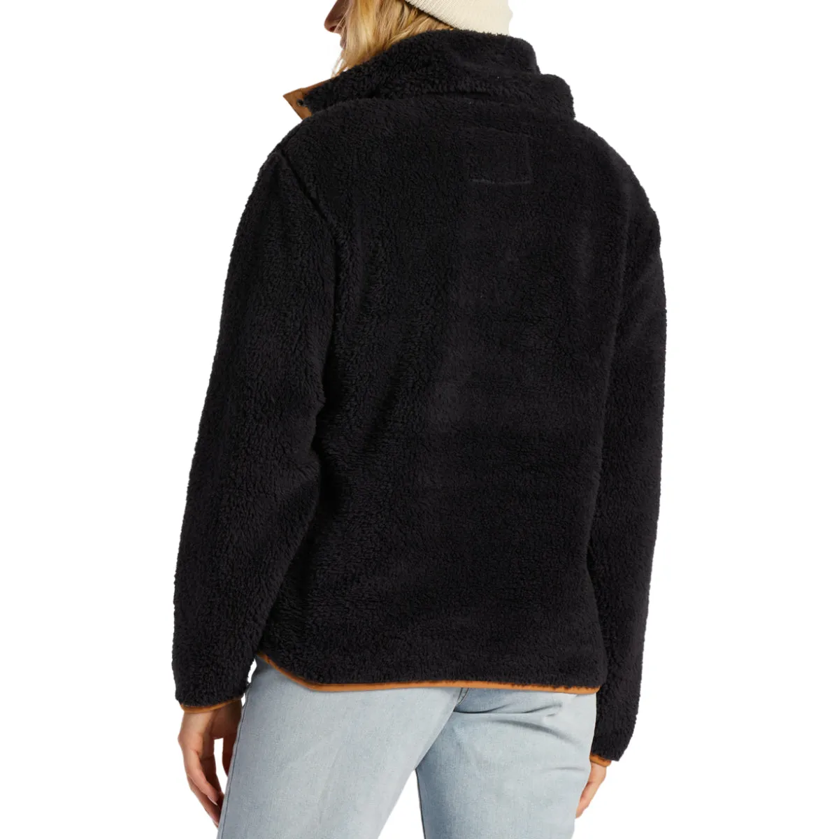 Billabong Women's Switchback Mock Neck Fleece Pullover Sweatshirt