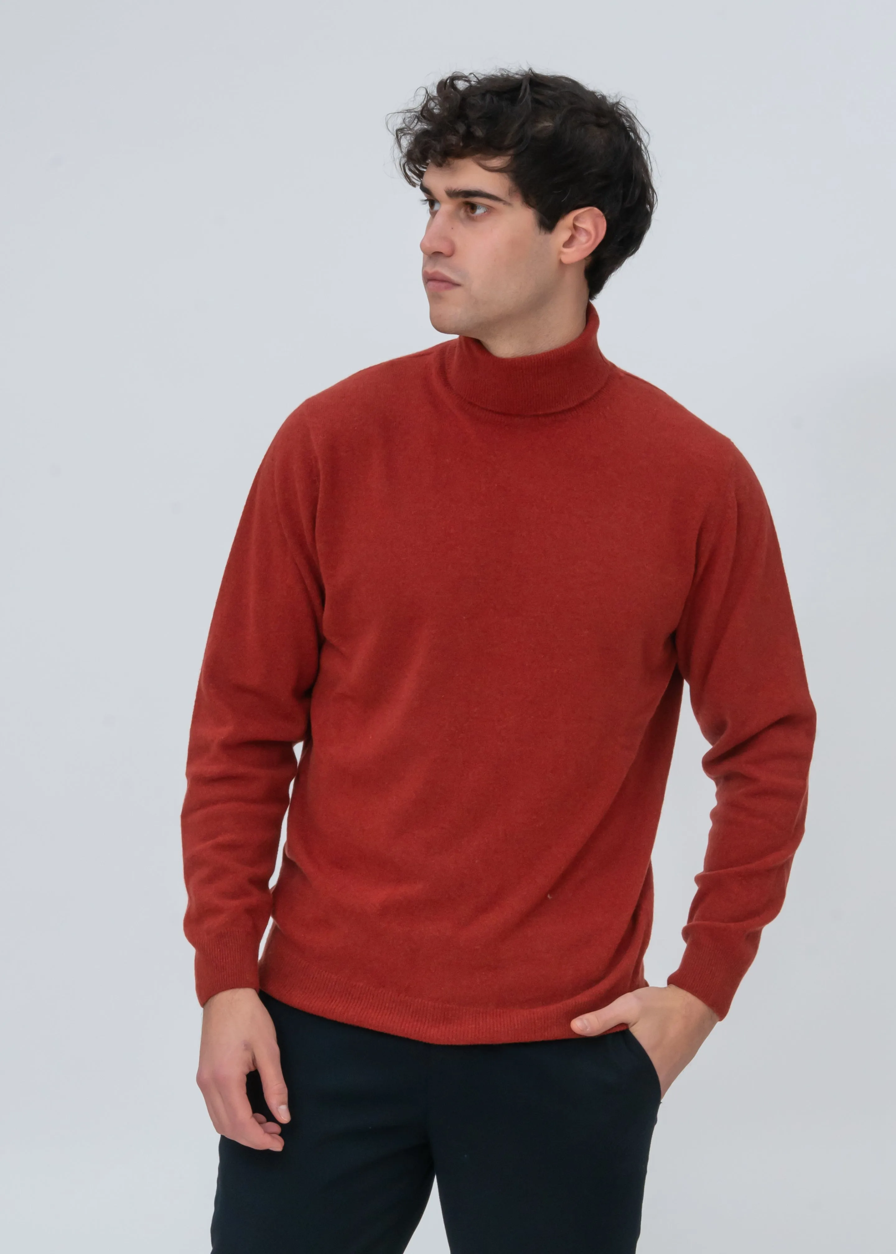 CLASSIC CASHMERE TURTLENECK SWEATER