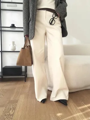 Corduroy Wide Leg Pants