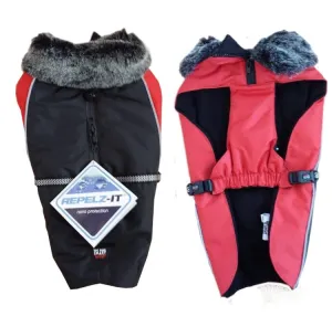 Dog Gone Smart Aspen Jackets Black / Red 8"