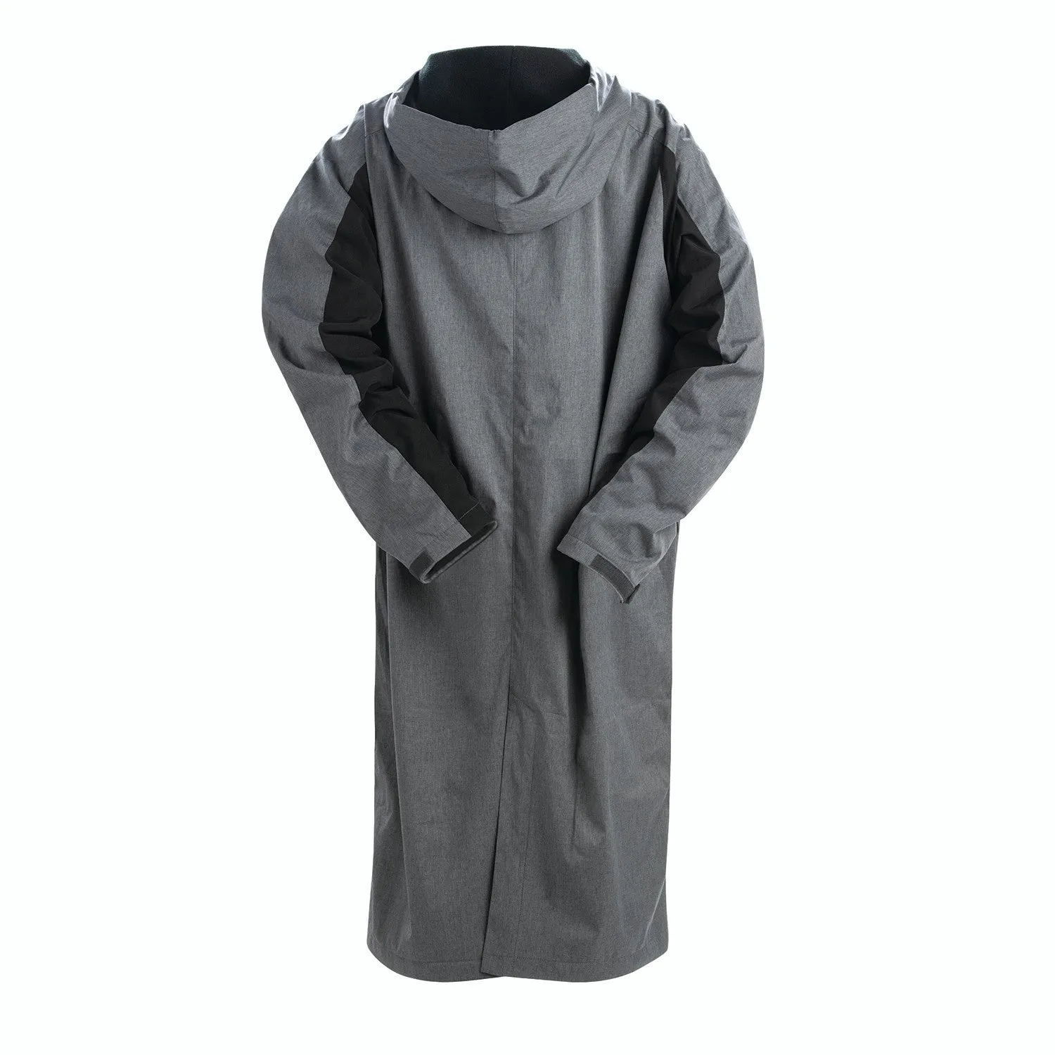 Dolfin Unisex Team Gear Heathered Swim Parka - Gray/Black