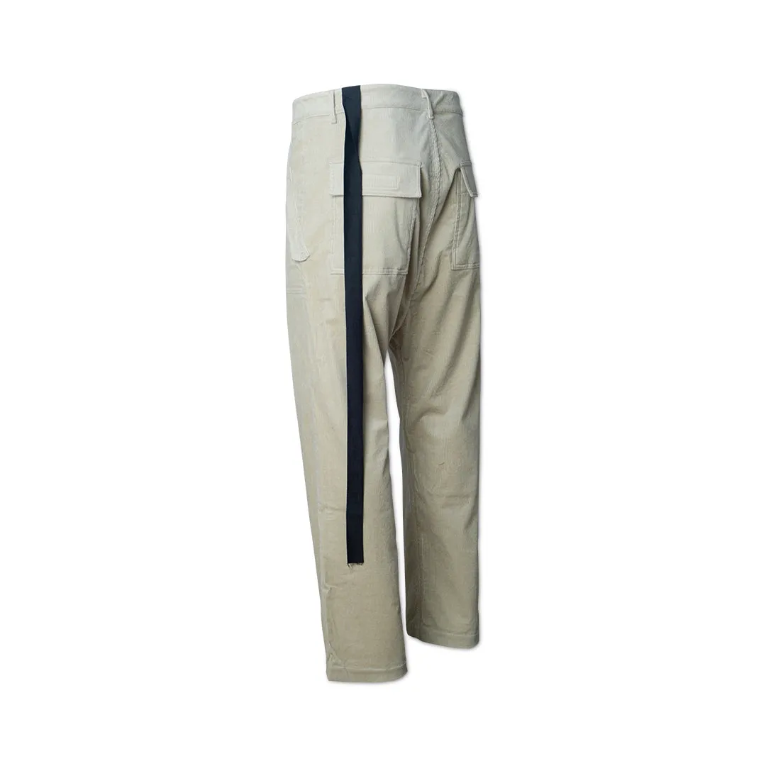 DRKSHDW by Rick Owens Woven Cargo Pants Pearl