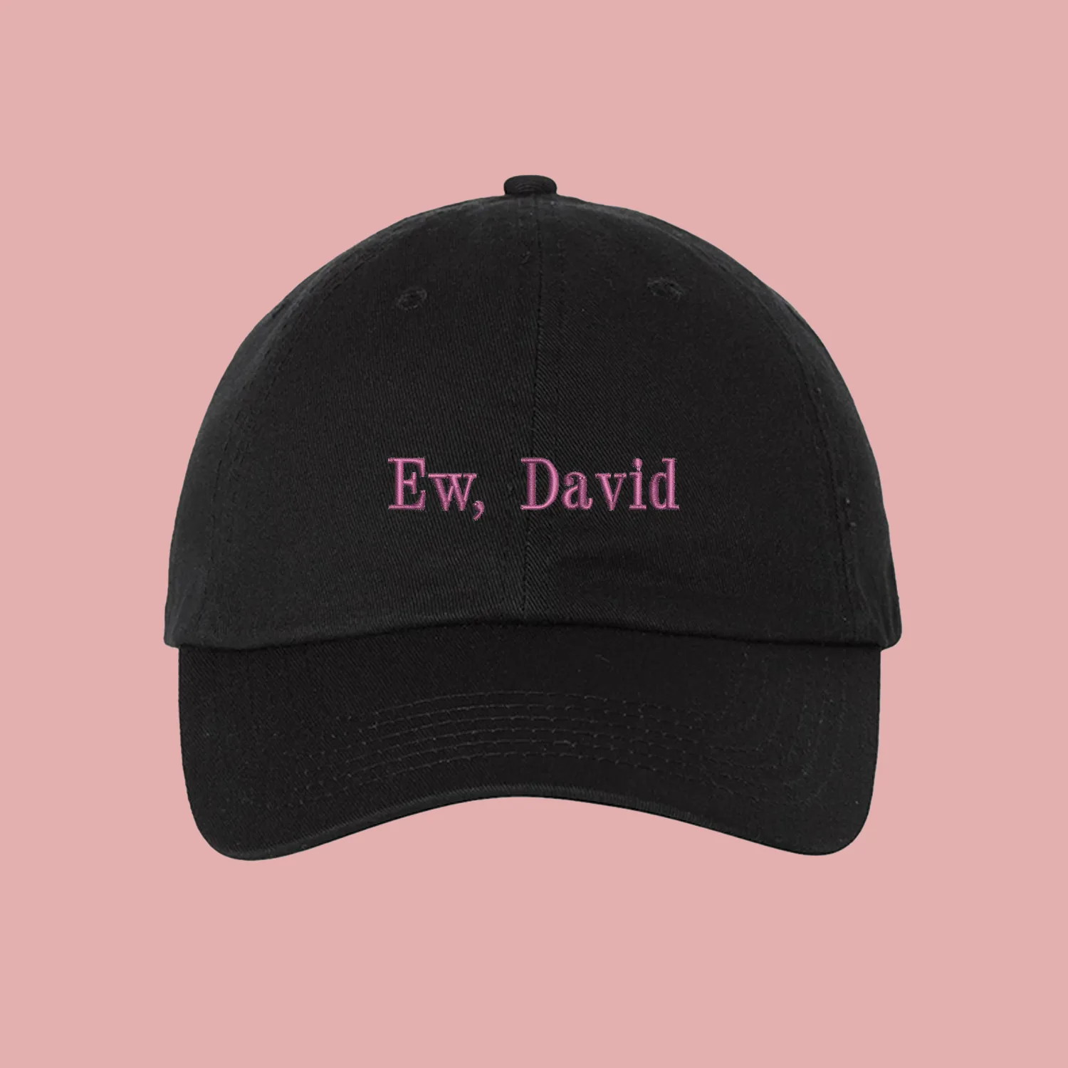 Ew David MAKE Original Black Chino Cap