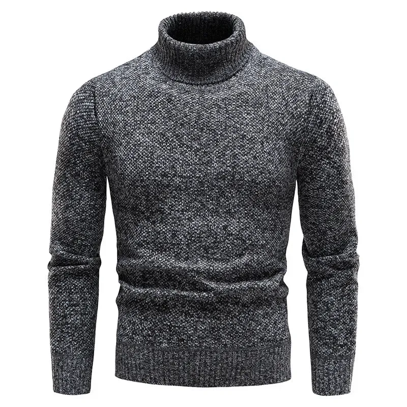 Funki Buys | Sweaters | Men's Winter Knitted Turtleneck Pullover