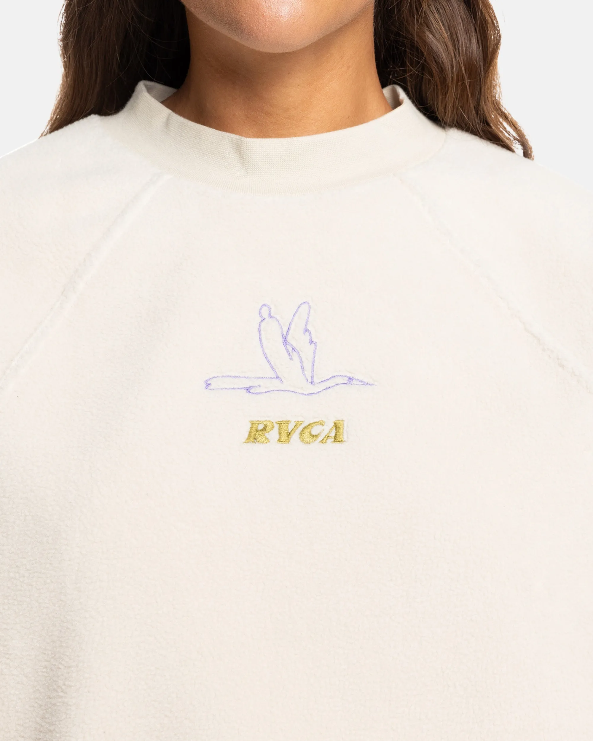 Gabrielle Monceaux Crewneck Sweatshirt - Ecru