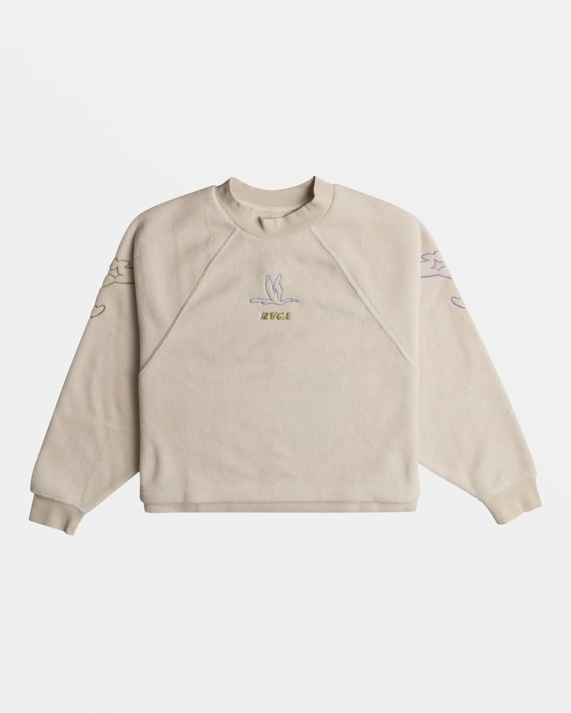 Gabrielle Monceaux Crewneck Sweatshirt - Ecru