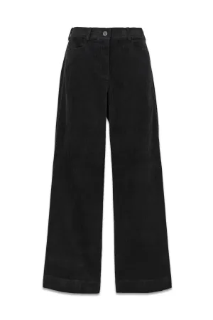 Hayden Cotton-corduroy Wide-leg Pants