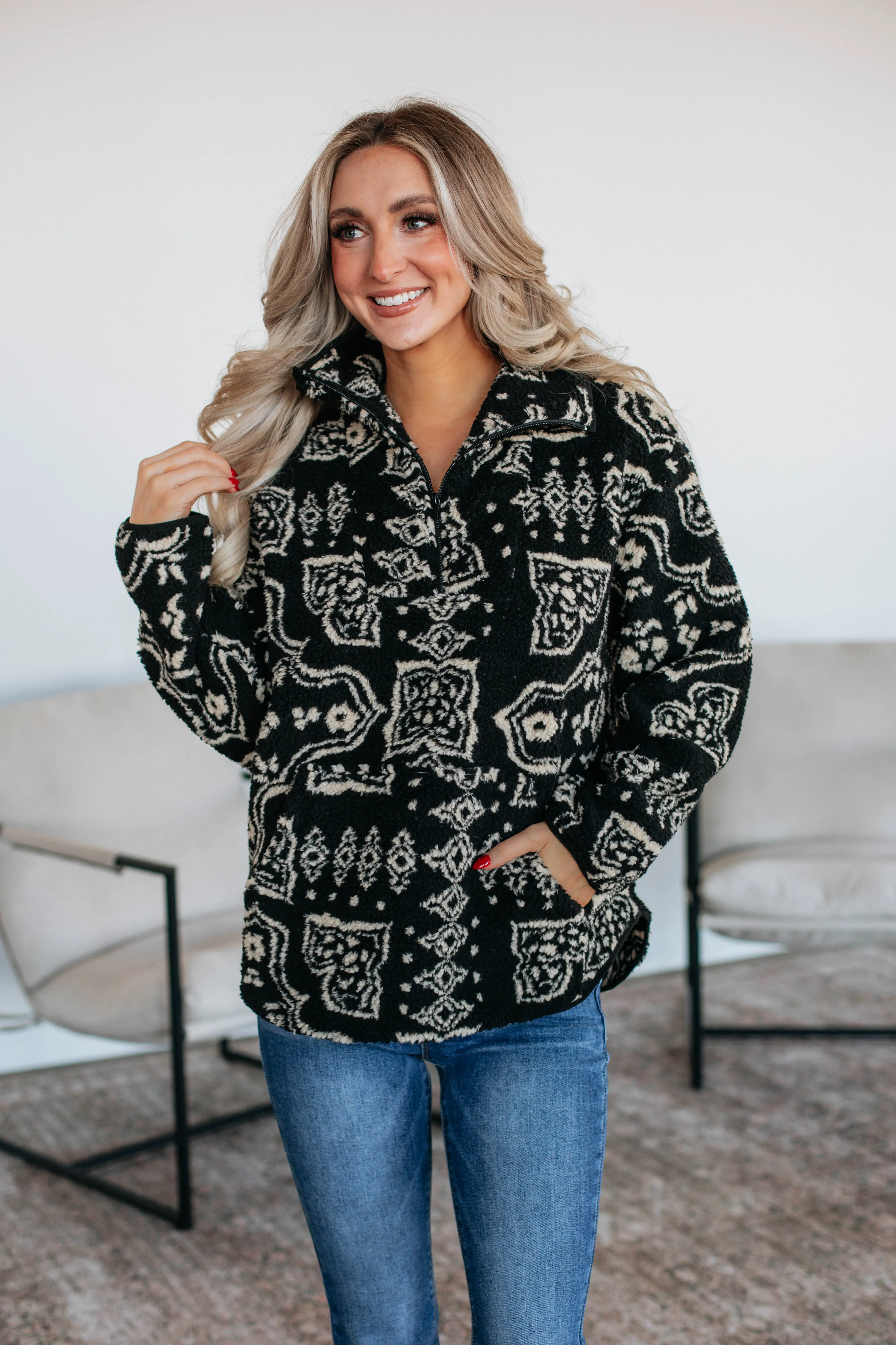 Hayze Sherpa Pullover