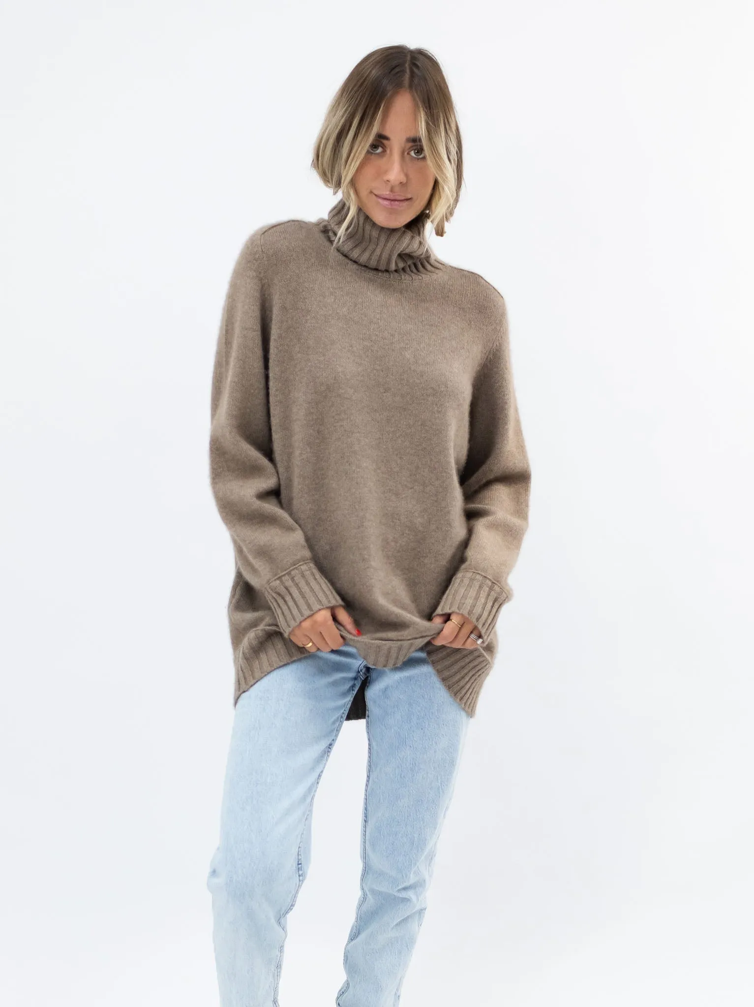 HUSTAI TURTLENECK