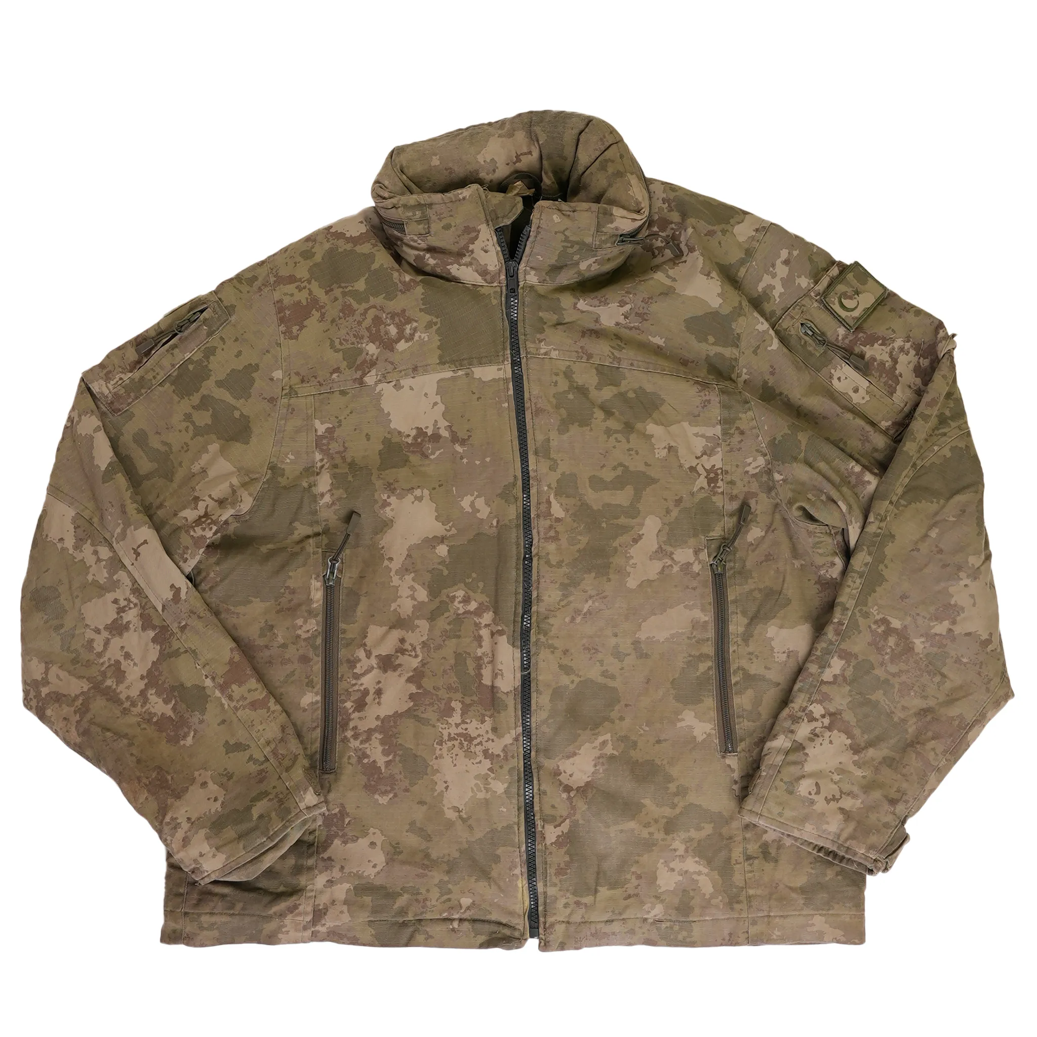 Issued Turkish Army M2021 Parka w/Fleece Liner