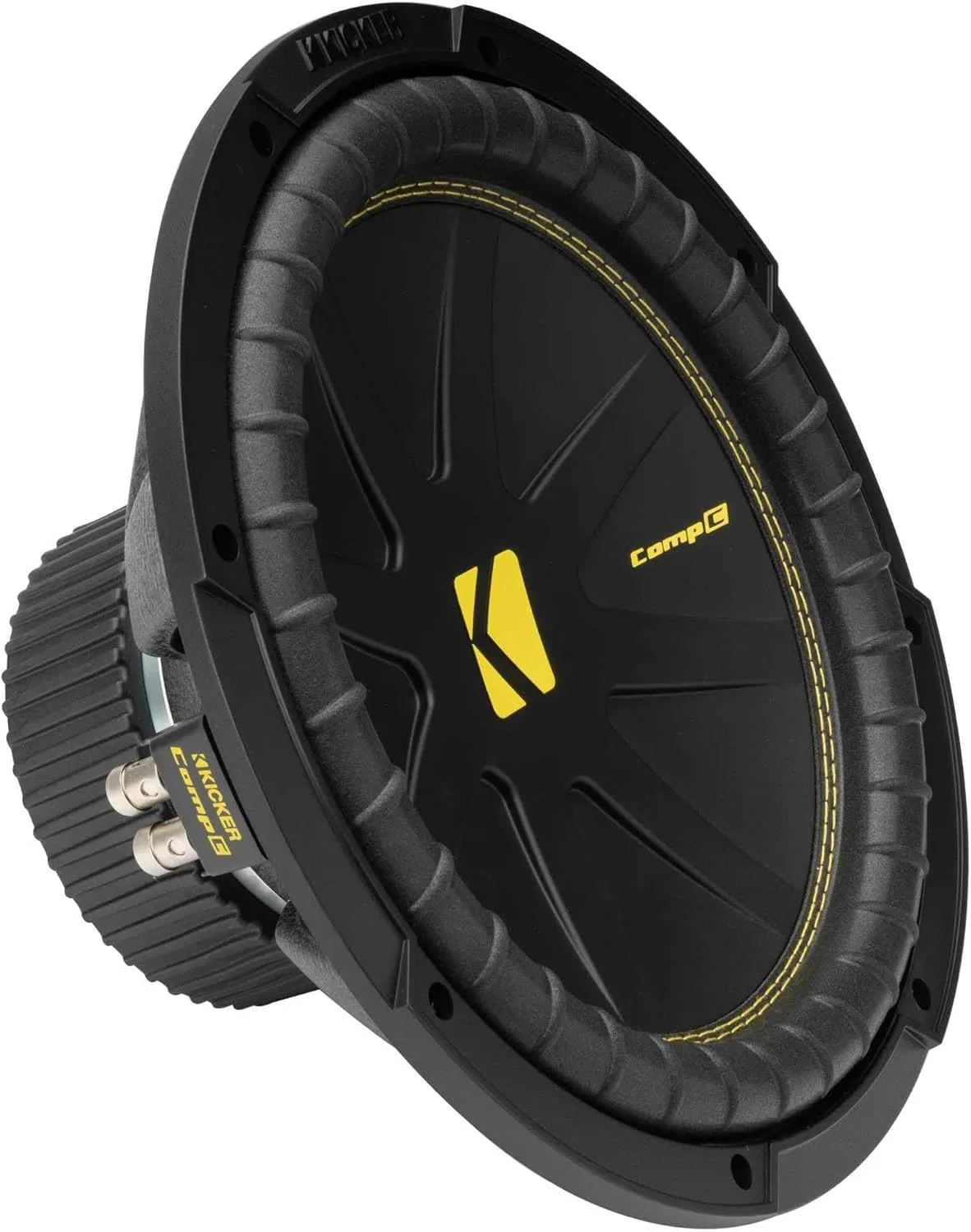 Kicker 50CWCD124 CompC 12" Subwoofer with Dual 4-Ohm Voice Coils