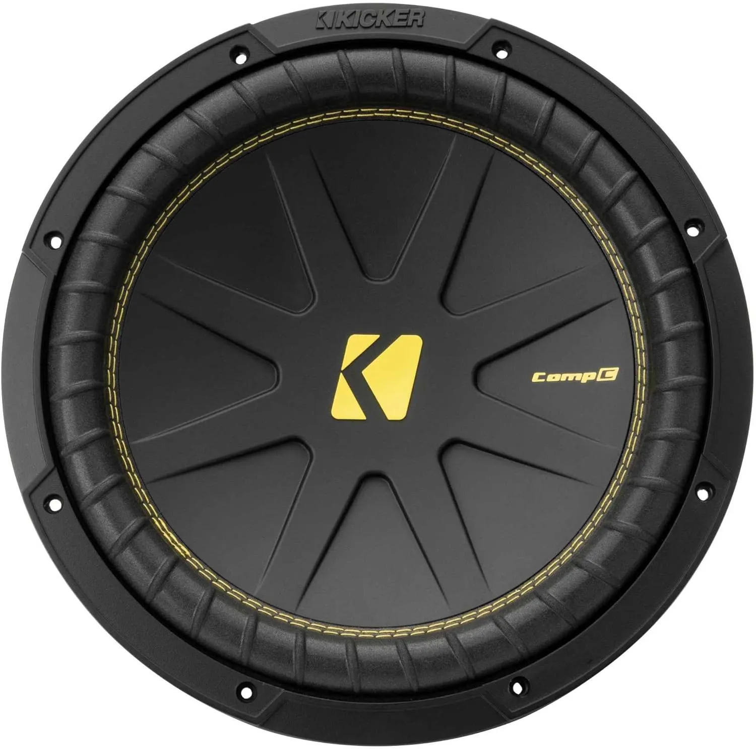 Kicker 50CWCD124 CompC 12" Subwoofer with Dual 4-Ohm Voice Coils