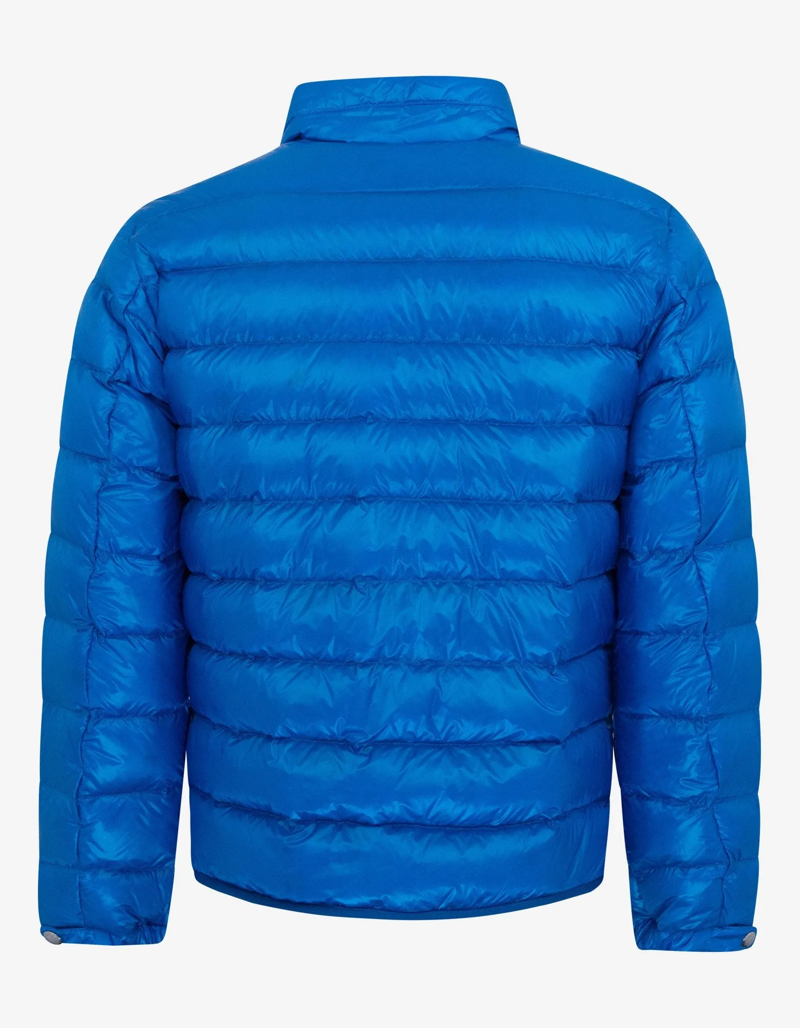 Liam Blue Nylon Down Jacket