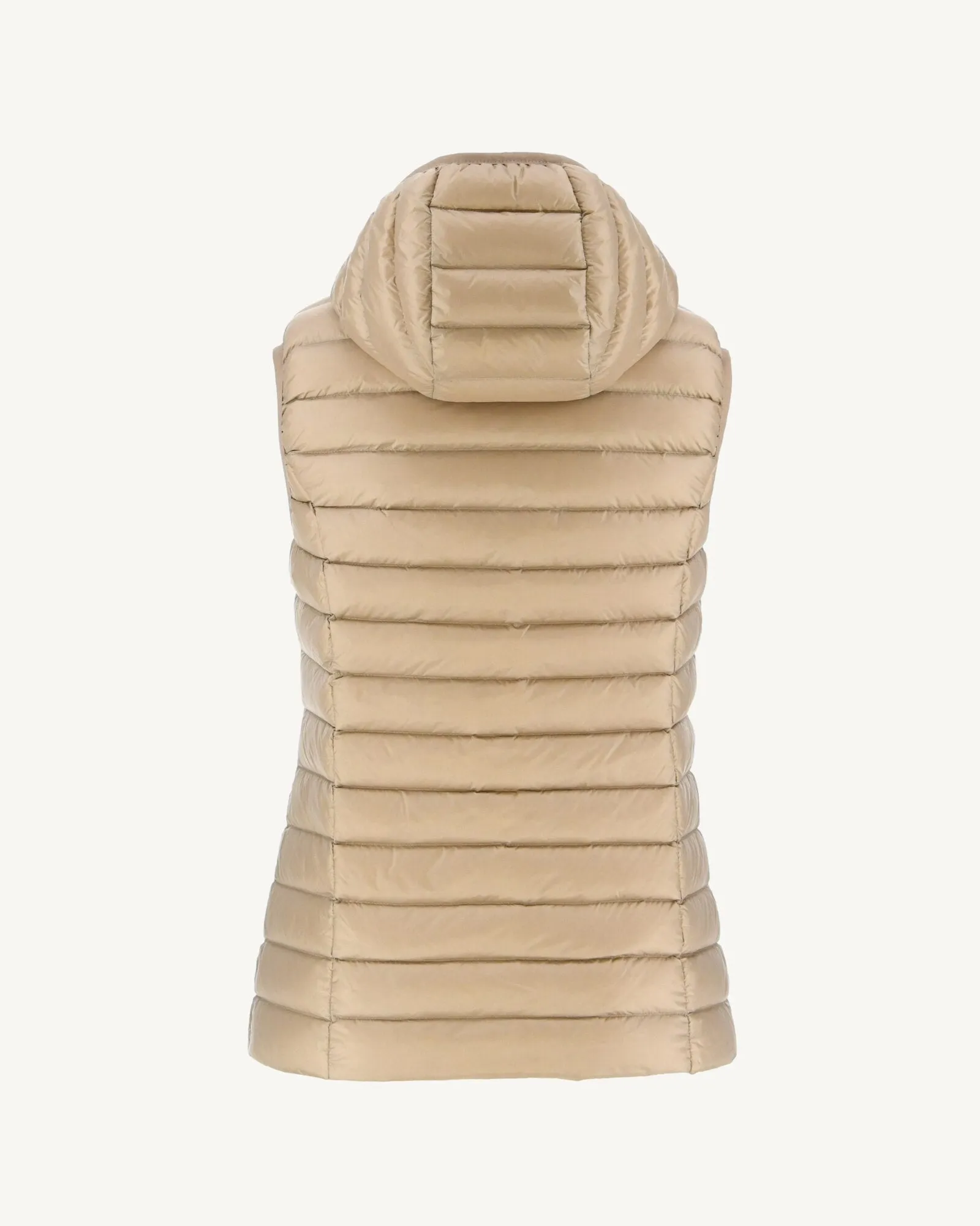 Light sleeveless down jacket Beige Mali