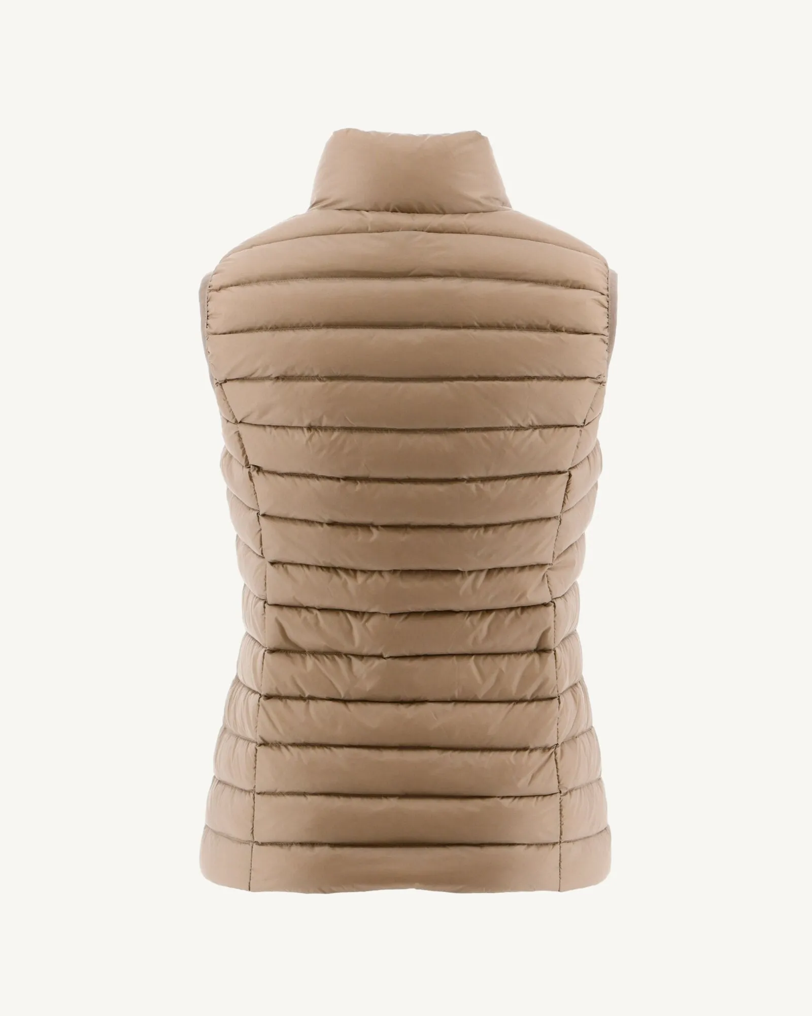 Light sleeveless down jacket Beige Seda