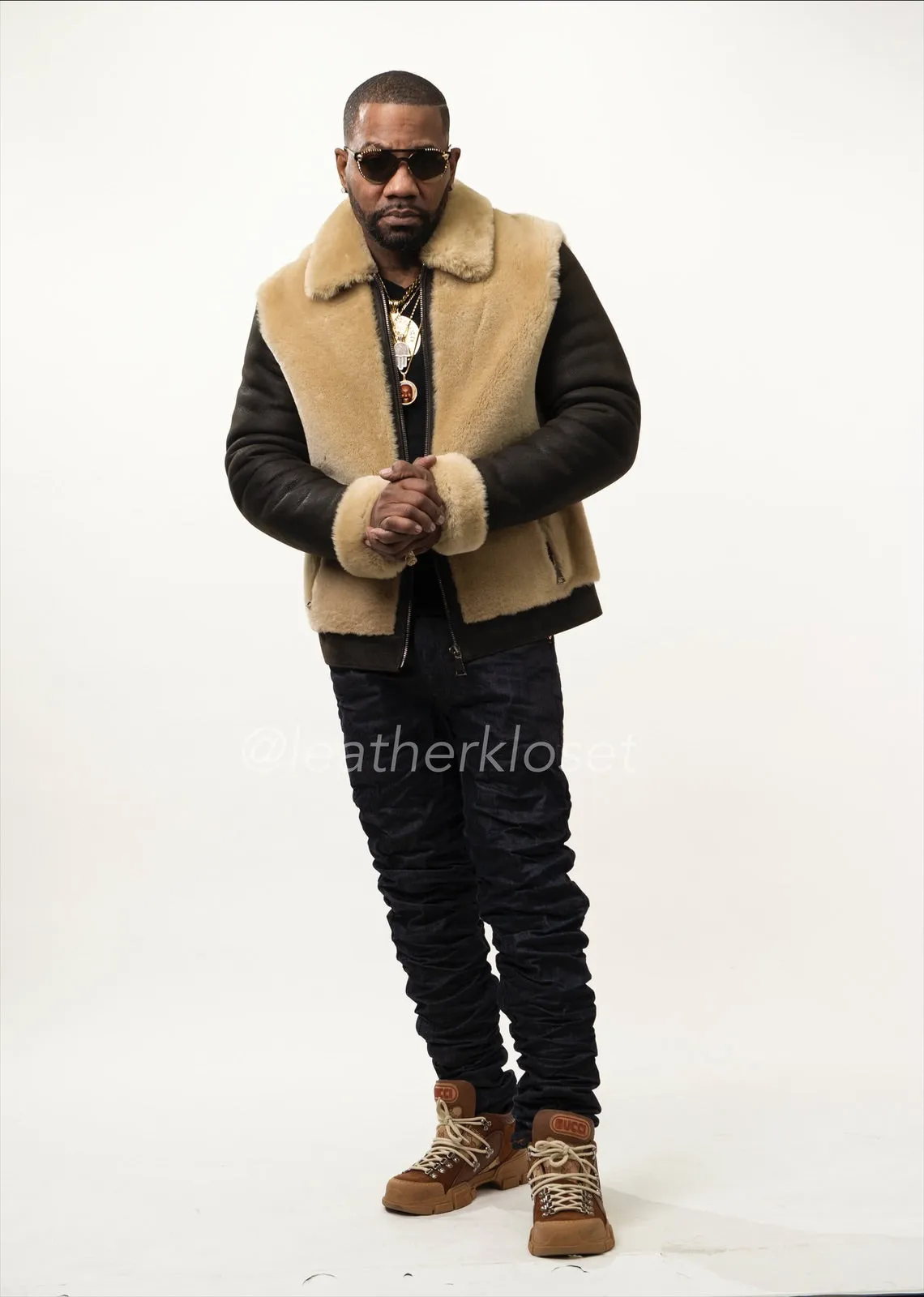 Men's Brooklyn Sheepskin Shearling [Brown]