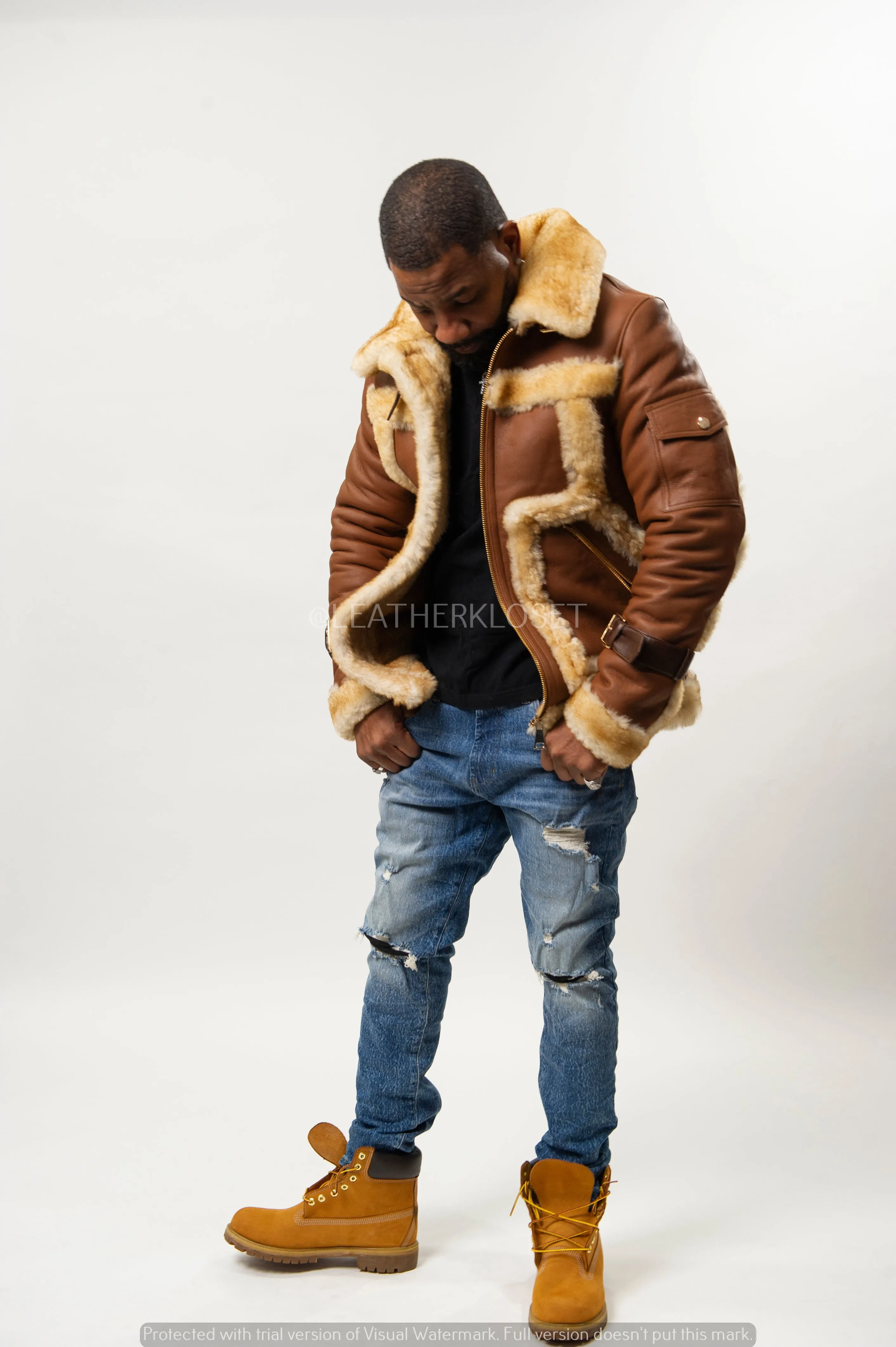 Men's Carter Shearling Jacket