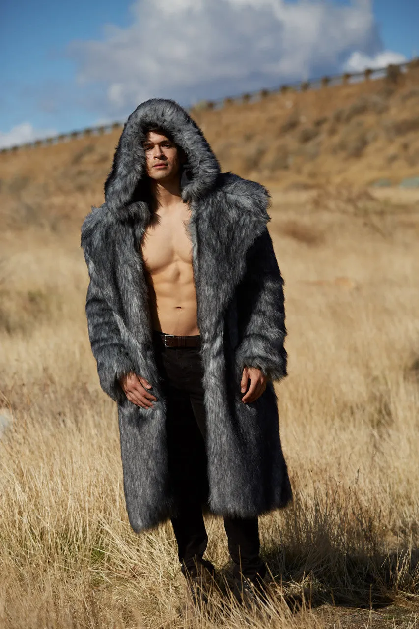 Men's Vandal Coat in "Gray Wolf"