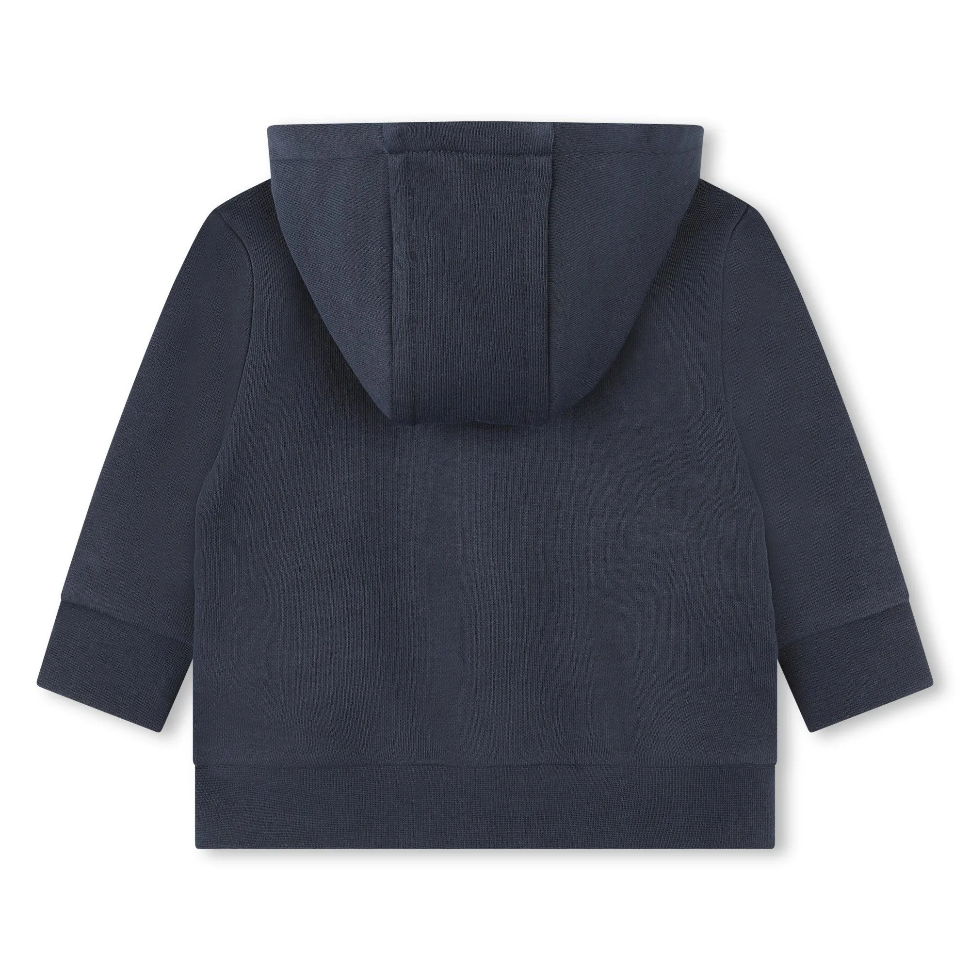 Navy Hooded Cardigan