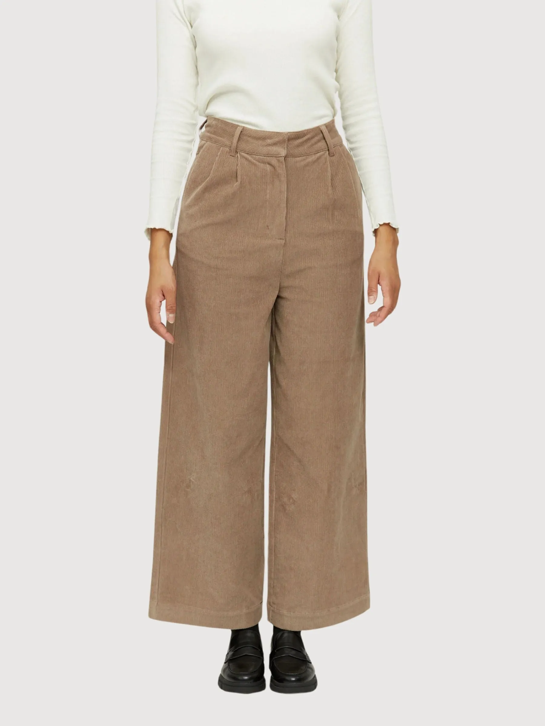 Niona Pants Taupe Women | Mazine