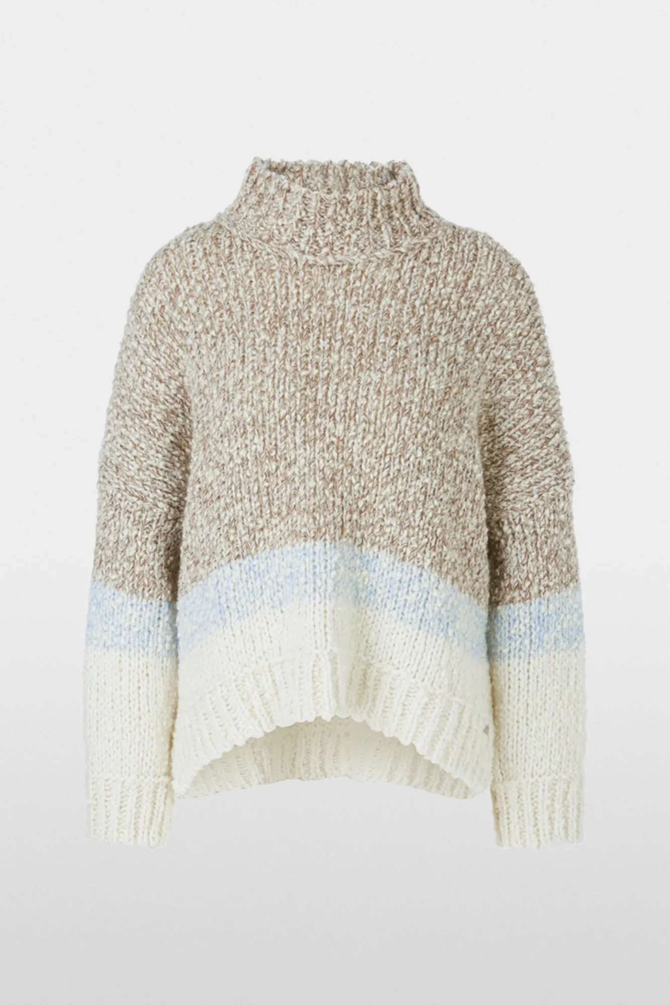 Out Of The Woods Oversized Sweater Knitted In Germany Smoke