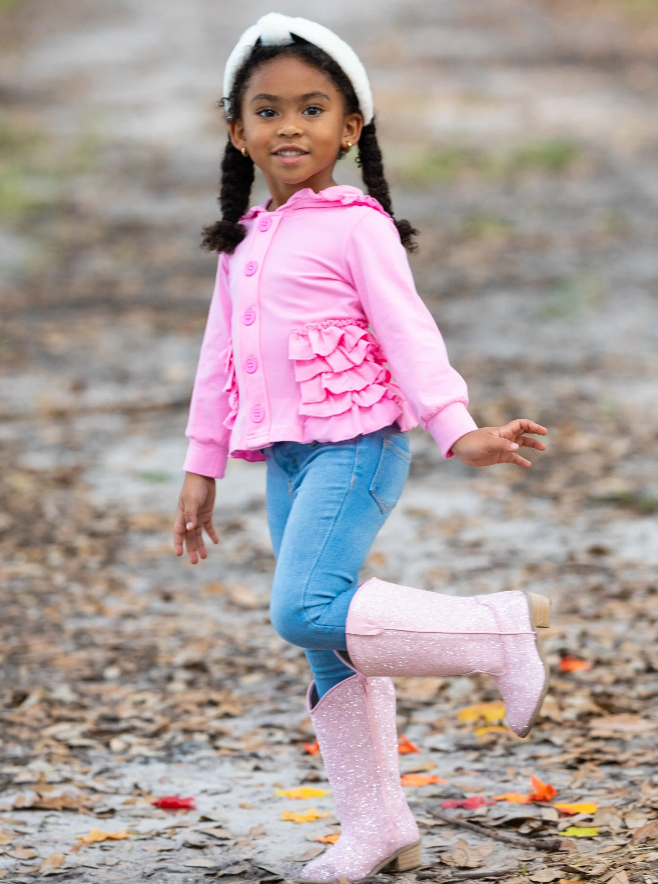 Pink Passion Hoodie Cardigan