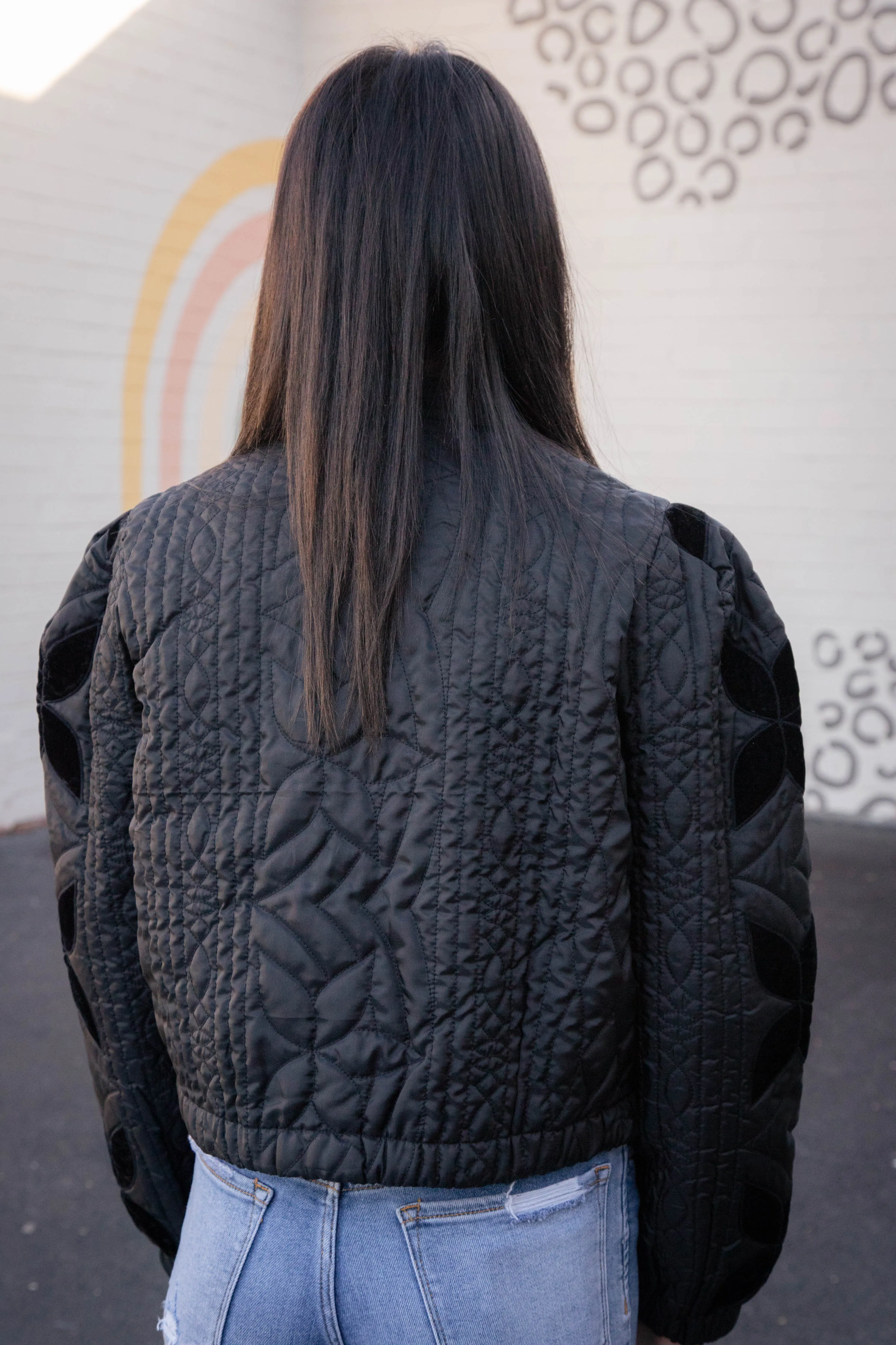 Quinn Quilted Jacket, Black | Free People