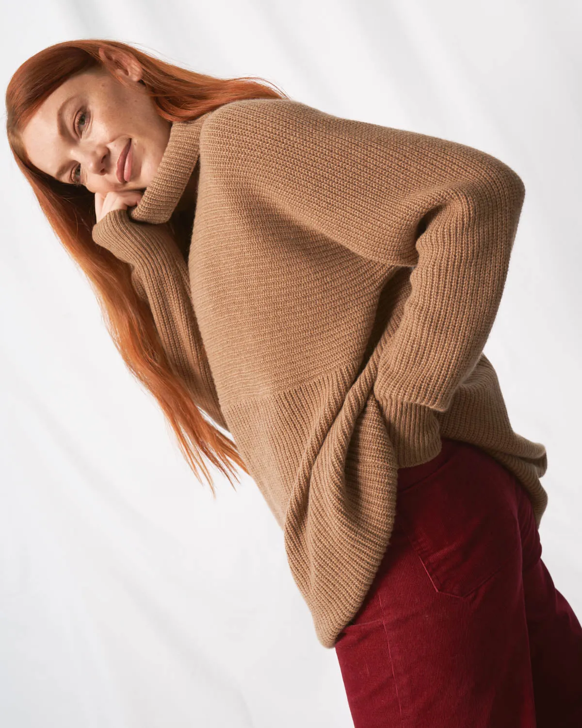 Recycled Cashmere Turtleneck