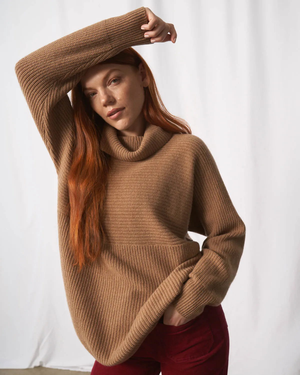 Recycled Cashmere Turtleneck