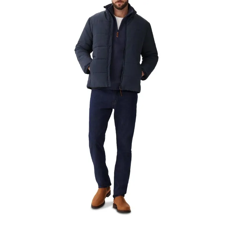 R.M.Williams Padstow Puffer Mens Jacket - Navy