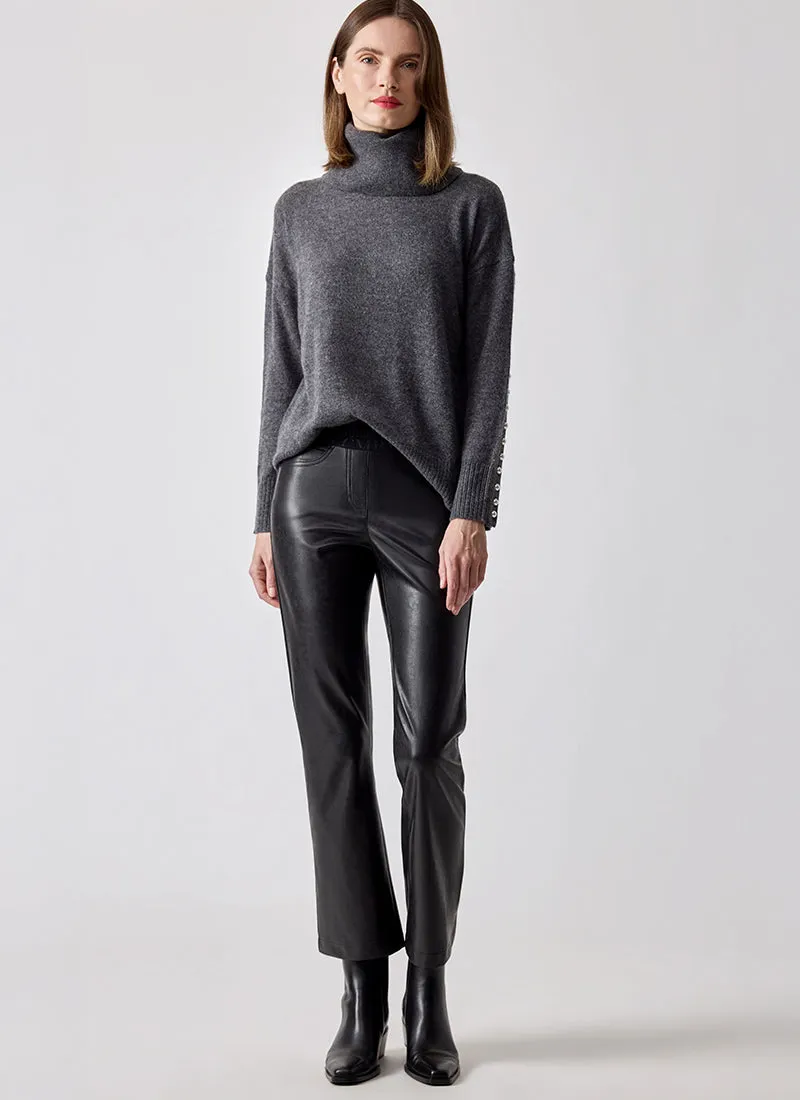 Sadie Pearl Cuff Turtleneck