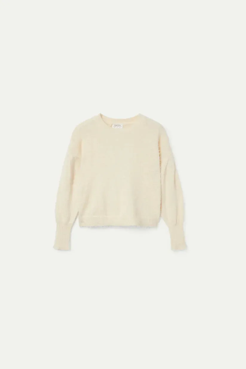 Soft Fluffy Jumper Cream