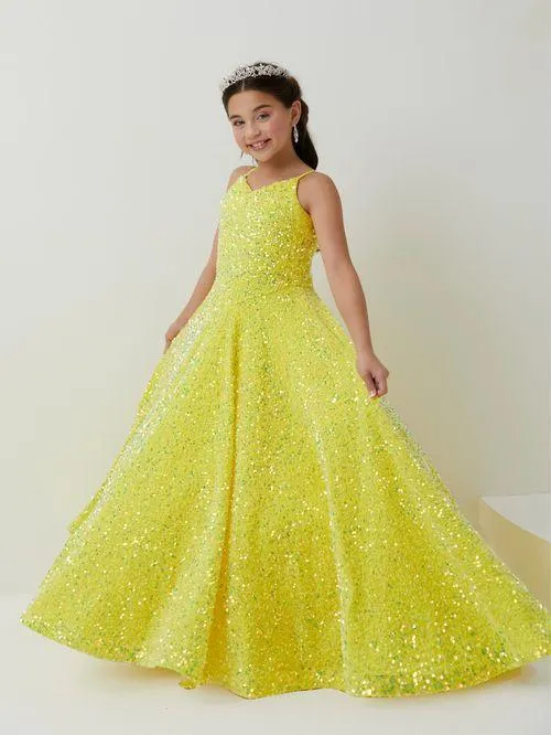 Soft Full Sequin & Velvet Ballgown | 13625