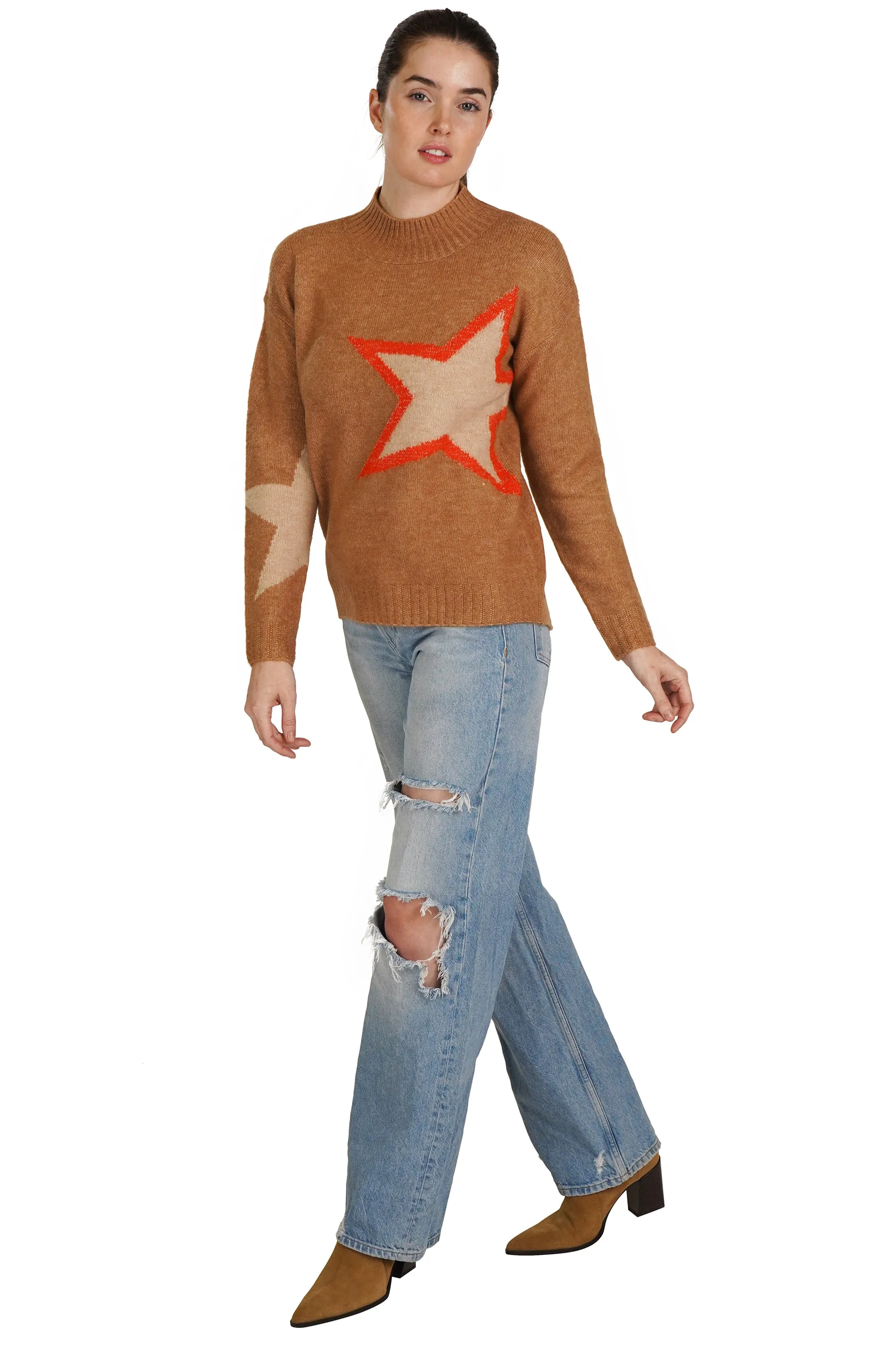 Star Pullover Sweater