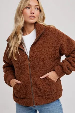 The Fritz Faux Shearling Jacket