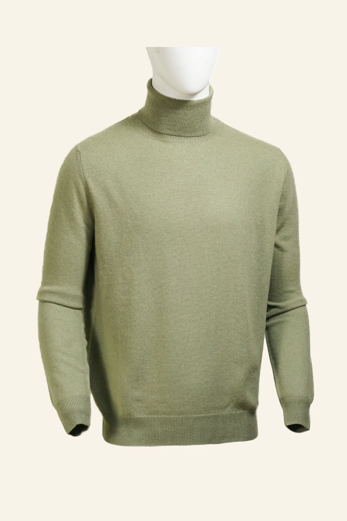 Tight Knit Cashmere Turtleneck