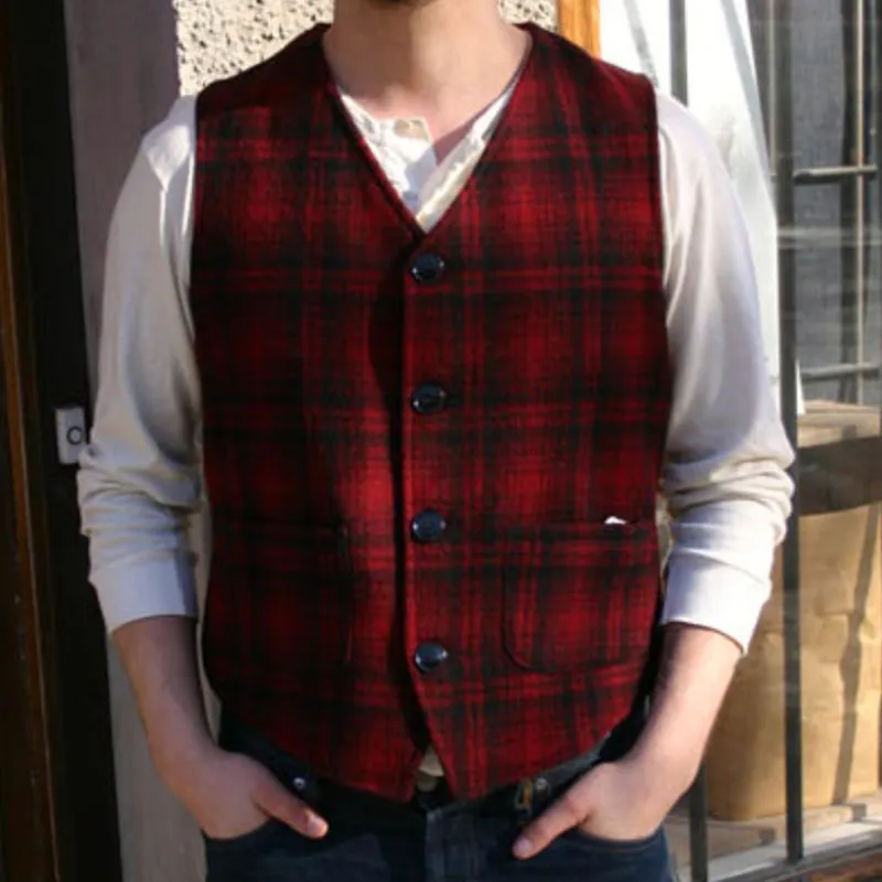 Traditional Four Button Vest