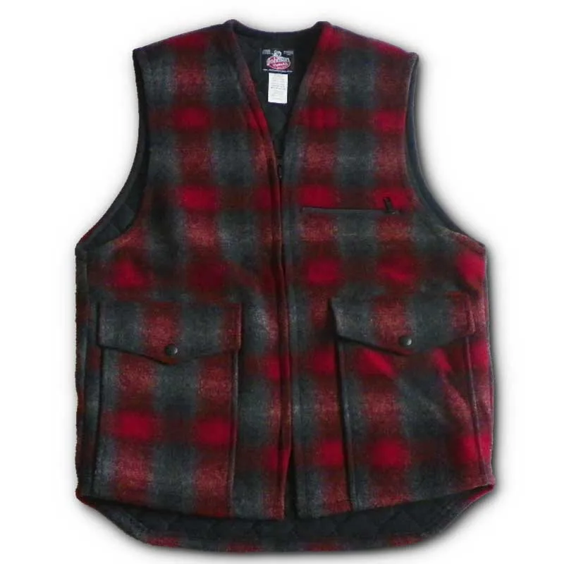 Traditional Lined Wool Vest - Tall