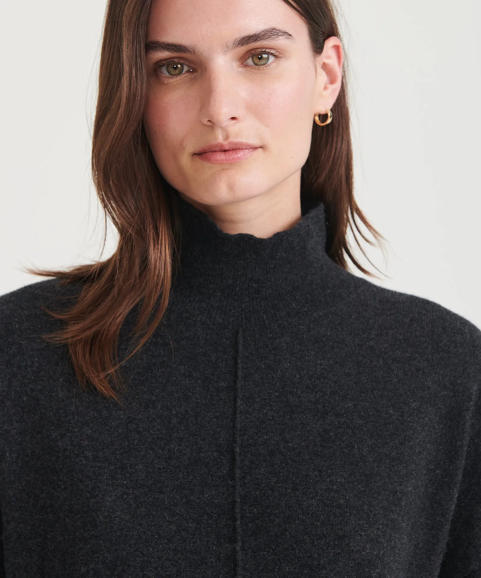 Washable Cashmere Turtleneck