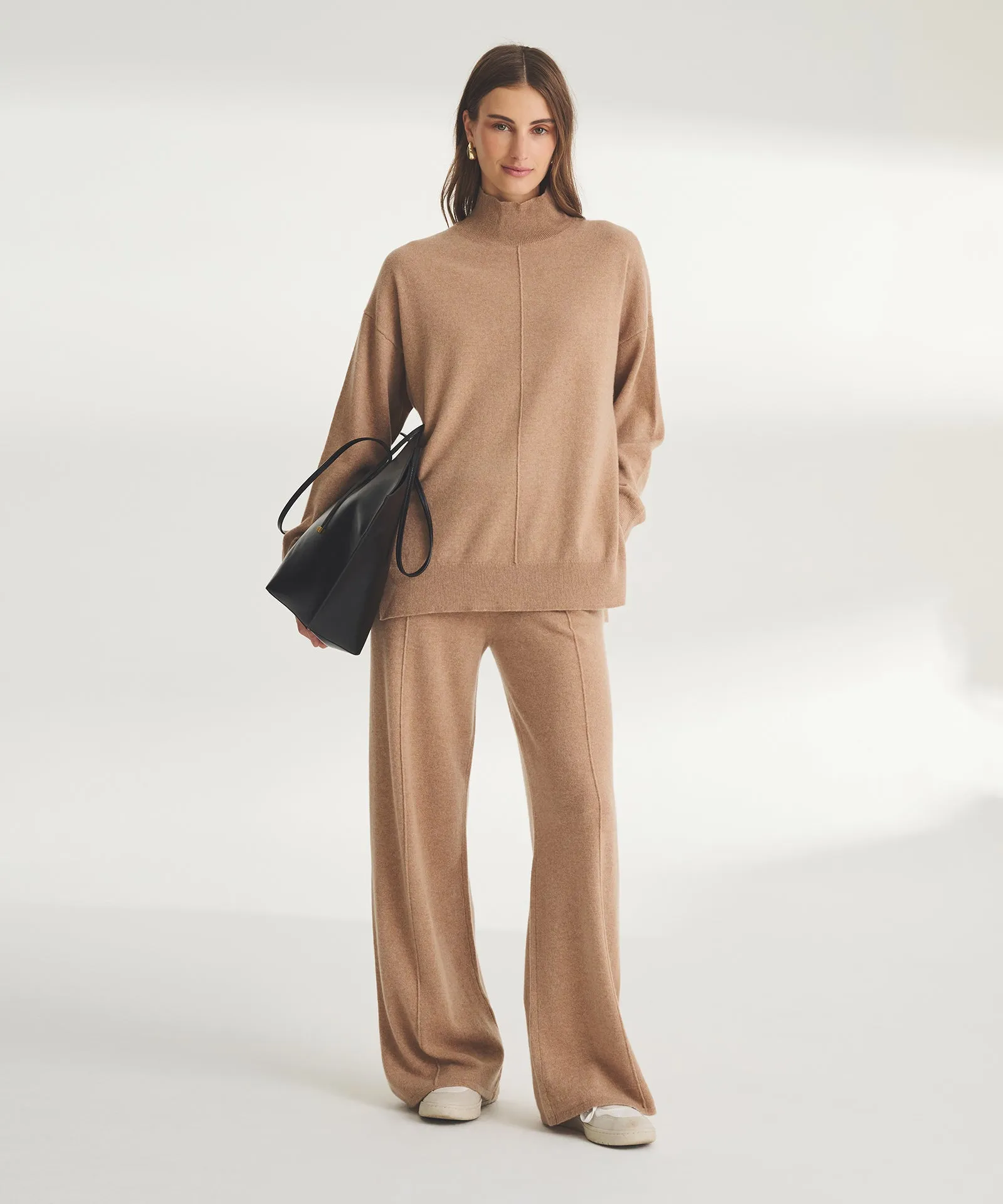 Washable Cashmere Turtleneck