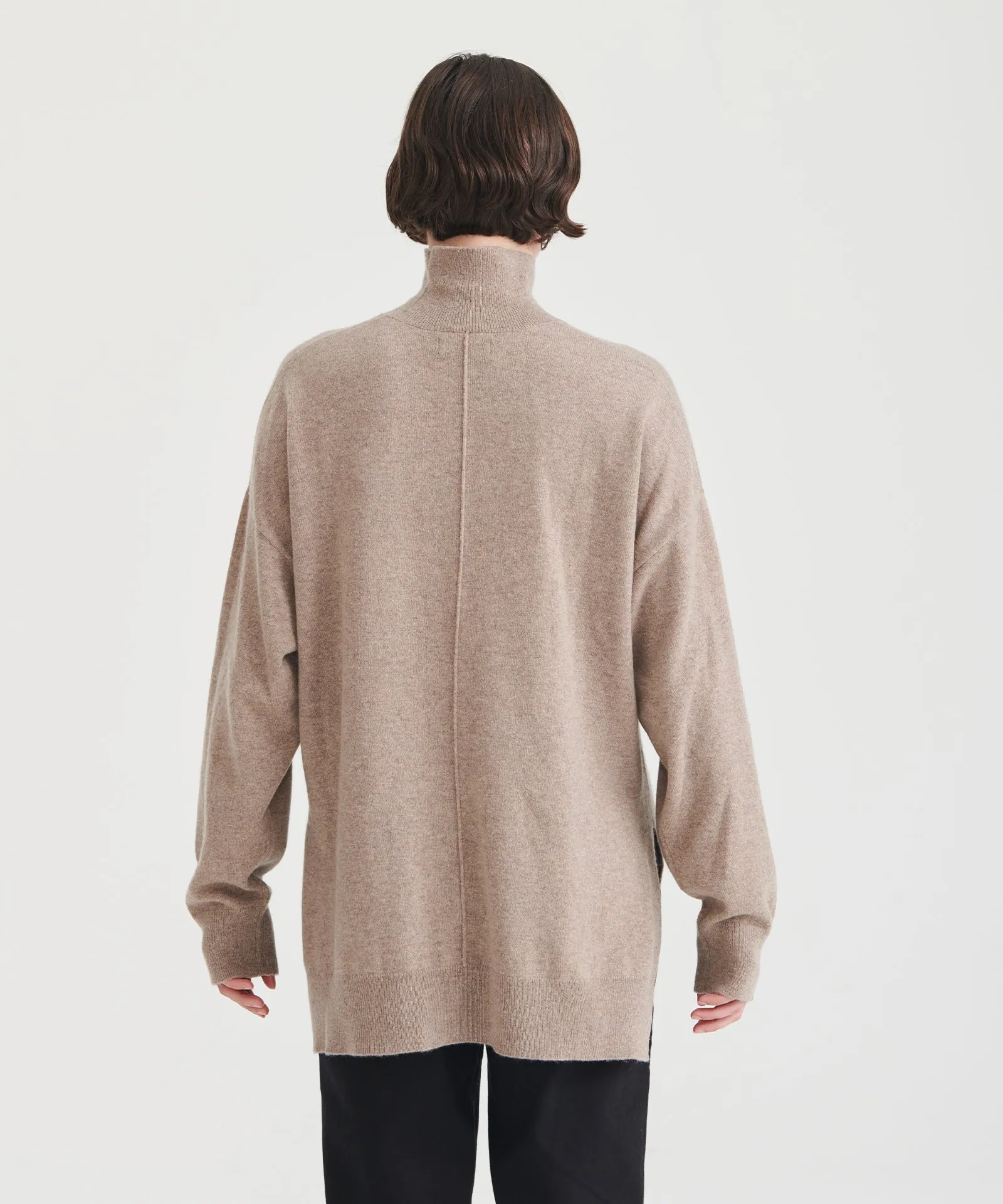 Washable Cashmere Turtleneck