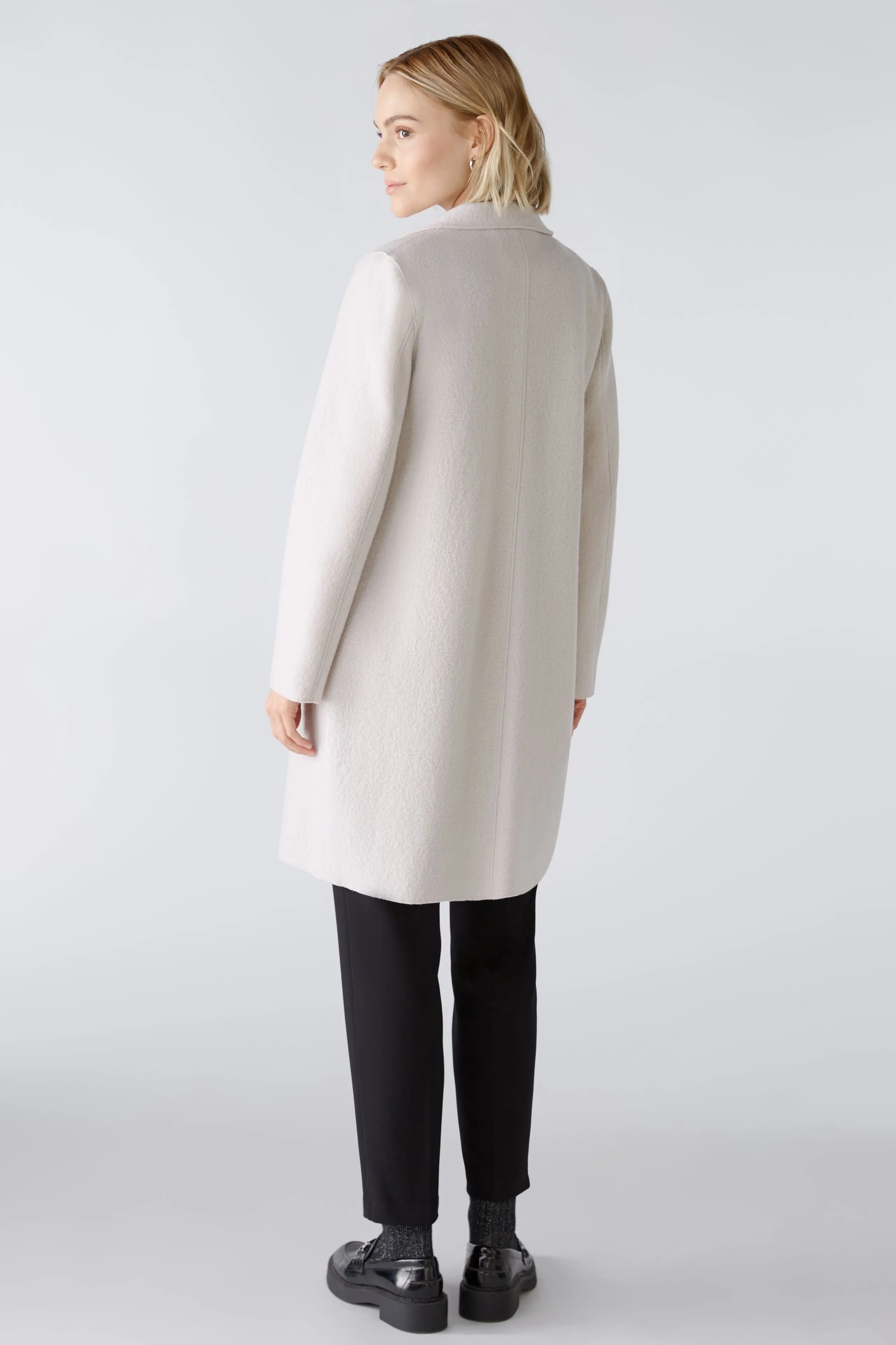 Wool Coat - Stone