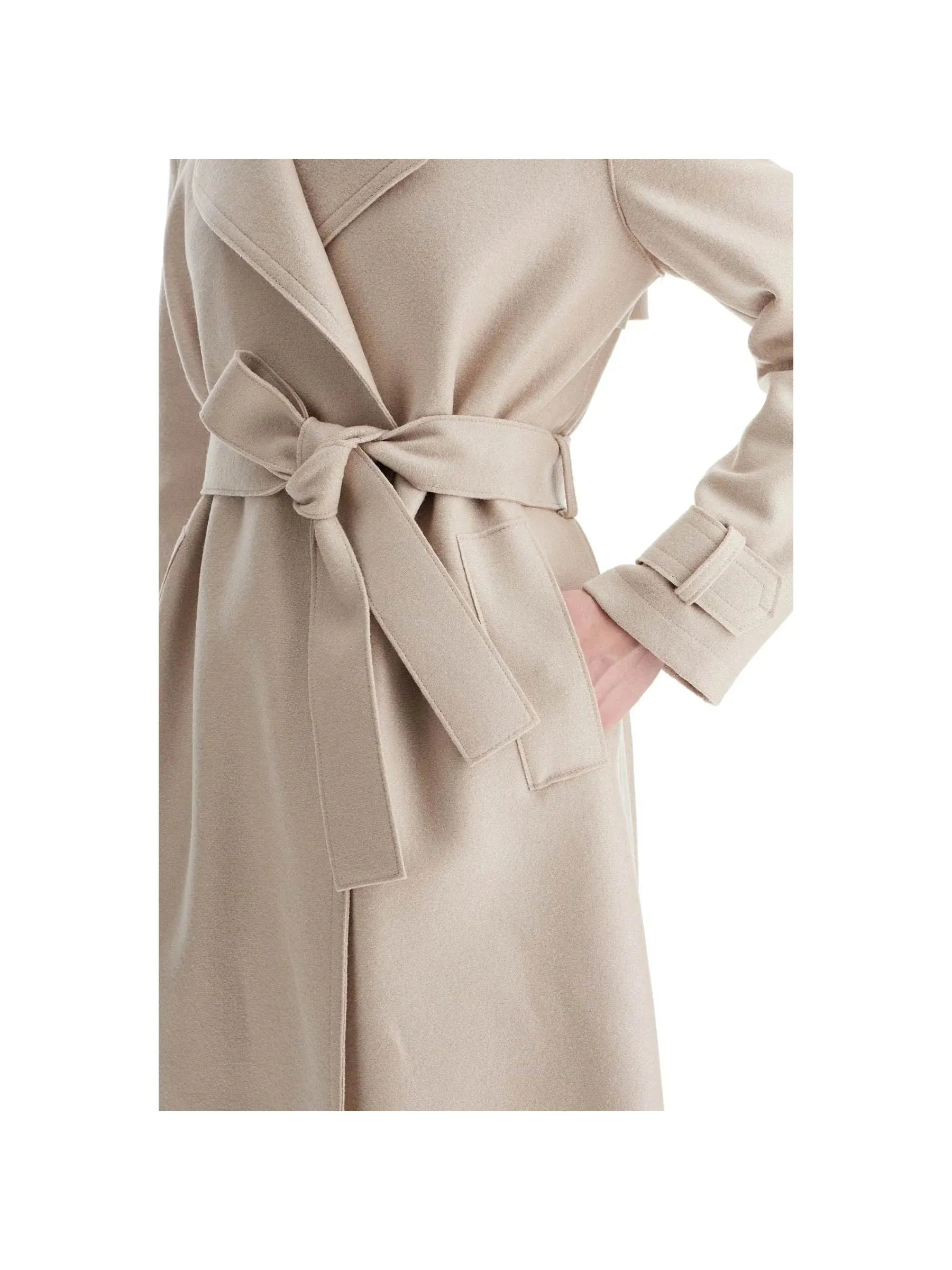 Wool Trench Robe Coat