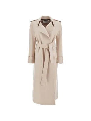 Wool Trench Robe Coat